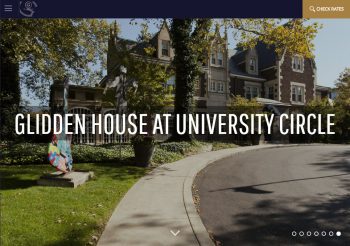 Science behind a high-performing hotel website example Glidden House